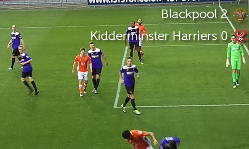 Cup Disappointment For Harriers: Blackpool 2-0 Harriers