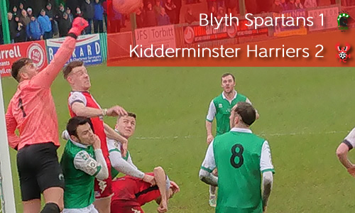 Harriers Play The Waiting Game: Blyth Spartans 1-2 Harriers