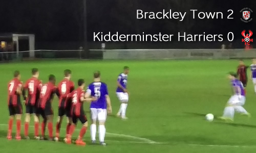 Wasted Opportunity: Brackley Town 2-0 Harriers