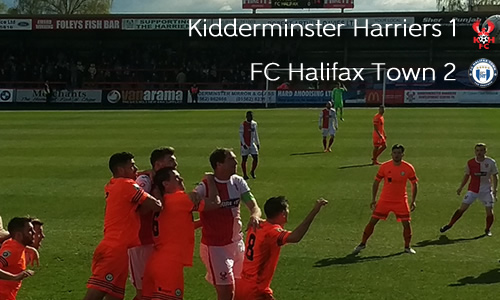 Harriers Run Ended By Rivals: Harriers 1-2 FC Halifax Town