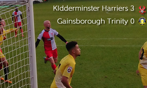 Comfortable Win Moves Harriers Into Play-Offs: Harriers 3-0 Gainsborough Trinity