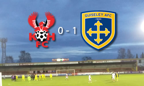 Seventh Hell For Harriers; Harriers 0-1 Guiseley