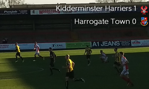 Record Breaking Harriers Sneak Late Win: Harriers 1-0 Harrogate Town