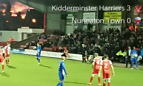 Nine-Man Nuneaton Brushed Aside: Harriers 3-0 Nuneaton Town