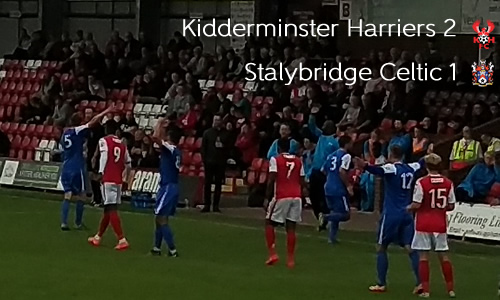 First Home Win For 10-man Reds: Harriers 2-1 Stalybridge