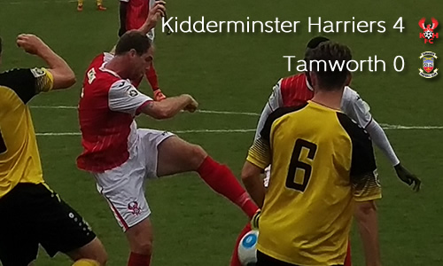 Harriers Cruise To Second Lambs Victory: Harriers 4-0 Tamworth