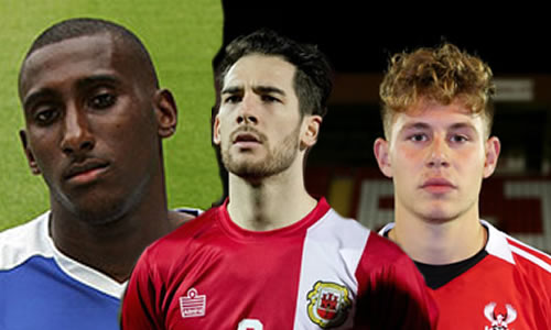 Three Players Head Out Of Aggborough