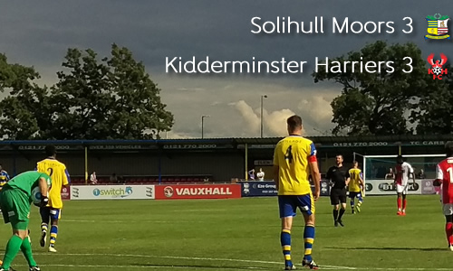 All-Square In Six-Goal Thriller: Solihull Moors 3-3 Harriers