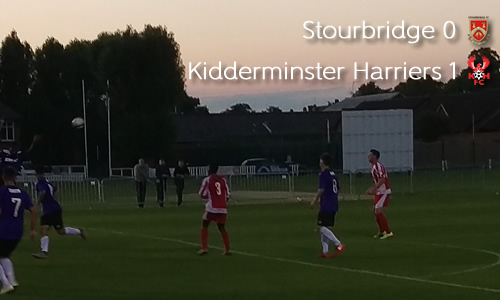 Young Harriers Through In Senior Cup: Stourbridge 0-1 Harriers