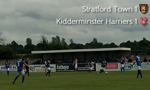 Pre-Season Underway With Draw: Stratford Town 1-1 Harriers