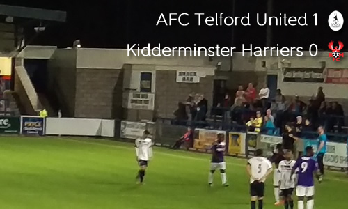 Derby Defeat For Harriers: AFC Telford United 1-0 Harriers
